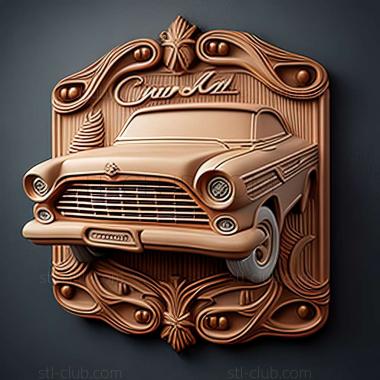 3D model Ford Consul (STL)